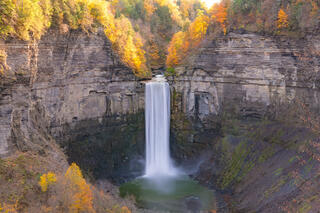 Taughannock Falls in the Finger Lakes.