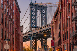 Manhattan Bridge from Washington St.